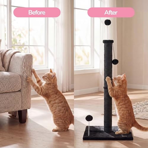 THE LICKER STORE Black / 15.5 x 15.5 x 38 / Modern Scratching Posts