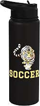 Bloomfield High School Bengals Soccer Stainless Steel Insulated Water Bottle