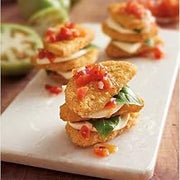 Harvest Creations Diptn Dusted Fried Green Tomato Halves, 2 Pound -- 6 per case.