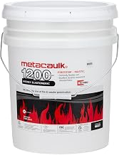 Rectorseal Metacaulk 1200 66527 Firestop Sealant Spray, Easy Application, Firestop, 5 Gallon