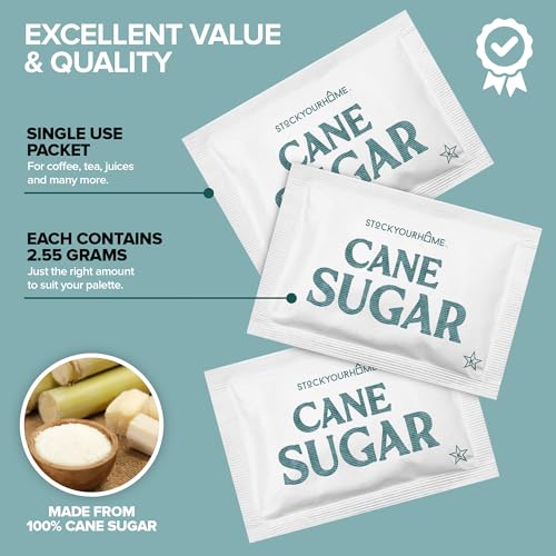 Stock Your Home White / 1000 Count / 1000 White Granulated Sugar
