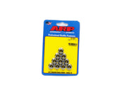 3/8-16 SS 12pt nut kit by ARP – Stock, Stainless Steel, Silver, Model 401-8341