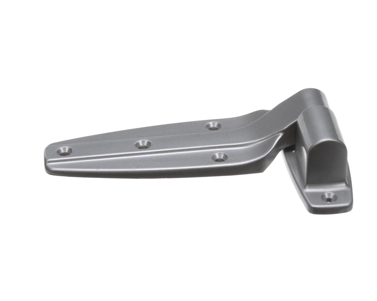 (KASOA) Hinge Silver Flush by Kason – 10.5, Silver, Polished Chrom, Model 1245-000004