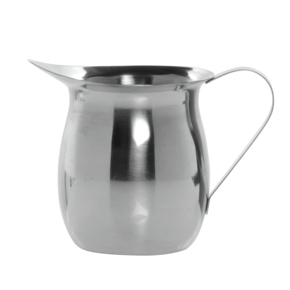Coffee Cream Server 8 oz Stainless Steel by HUBERT – 8 Ounces, Stainless Steel, Silver, Model BC08