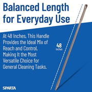 SPARTA Brown / 12 / 48 Inch Broom Handles
