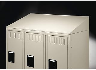 Tennsco KST-3612-SND Three Wide Sloping Top, 36" Width, 12" Length, Sand