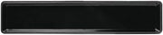 Elite Global Solutions M3062-B Black Melamine Beaded Edge Tray - 30"L x 6"W x 2"H
