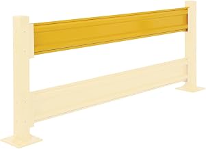 Global Industrial Protective Rail Barrier 8 Ft. Rail, Brackets Sold Separately