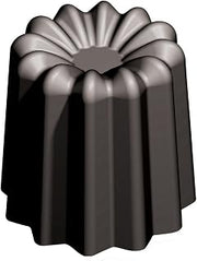 PADERNO World Cuisine 2-1/8-Inch Diameter Non-stick Silicone Cannele Mold (54x)