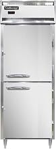 DL1WE-HD Designer Extra-Wide Line Single Section Reach In Heated Cabinet, Half-Height Doors