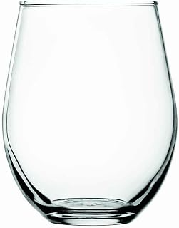 Anchor Hocking Vienna Stemless Red Wine Glasses, 20 oz (Set of 4)