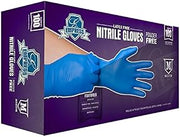 ENPFM2002 Nitrile Glove, Powder Free, Medium, 10/100, Blue (Pack of 1000)