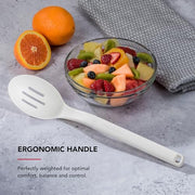 KitchenAid Porcelain White / 13.6-Inch / Everyday Cooking Spoons