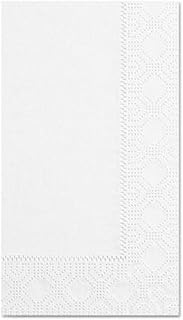 Hoffmaster 180500 Dinner Napkins, 2-Ply, 15 x 17, White, 1000/Carton