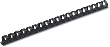 Fellowes Plastic Combs - Round Back, 3/8 Inch, 100 pack, Navy (52505)