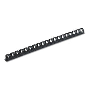 Plastic Combs - Round Back by Fellowes – 3/8", 55 Sheet Capacity, 55.0 pages, Plastic, Navy, Model 52505