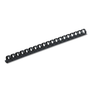 Plastic Combs - Round Back by Fellowes – 3/8", 55 Sheet Capacity, 55.0 pages, Plastic, Navy, Model 52505