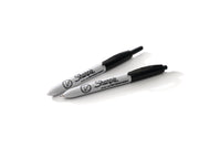 Retractable Permanent Markers by Sharpie – 1 Count (Pack of 3), Plastic, Felt, Black, Pack of 3, Model 1735793