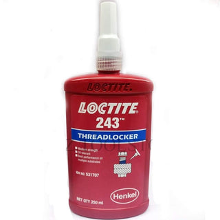 New Lot 243 250ml Threadlocker Medium Strength Premium Pack by Loctite – 250ml, Metal, Blue