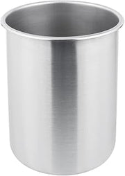 Royal Industries Bain Marie, Stainless Steel, 8.25 qt, 8 1/2" Diam x 9 3/4" H, Commercial Grade