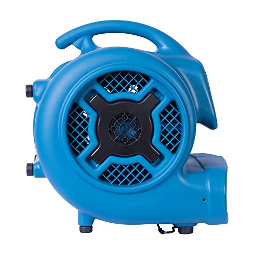 XPOWER 15.9. D x 18.5. H x 17.5. W inches / Pro P-800 / Blue Floor Fans