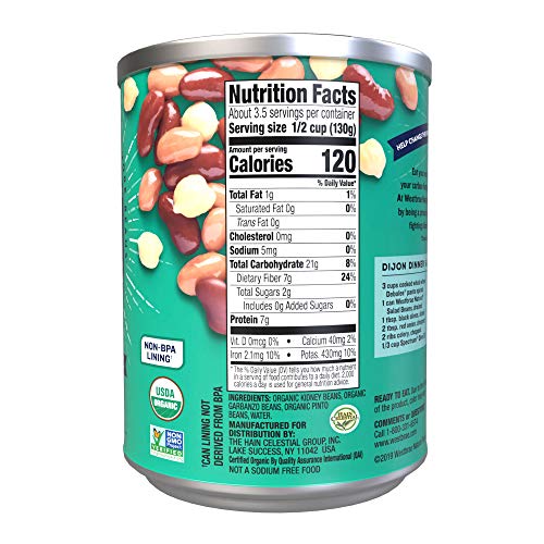 Westbrae Natural Salad Beans / 15 Ounce (Pack of 12) / No Color Black Beans