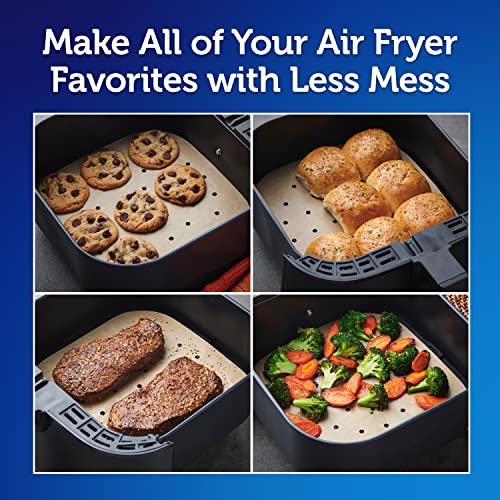 Reynolds Air Fryer Liners / 50 Count (Pack of 1) / Brown Parchment