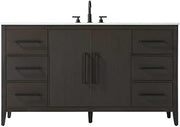Millie Bathroom Vanity Mocha Brown