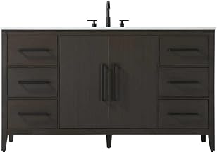 Millie Bathroom Vanity Mocha Brown