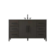 Millie Bathroom Vanity Mocha Brown by Elegant Lighting – Engineered Wood, Mocha Brown, Model VF29360MMB