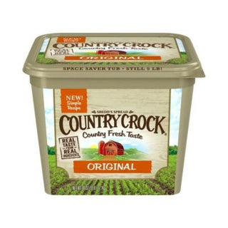 Original Vegetable Oil Spread by Country Crock – 5 lb, Pack of 6