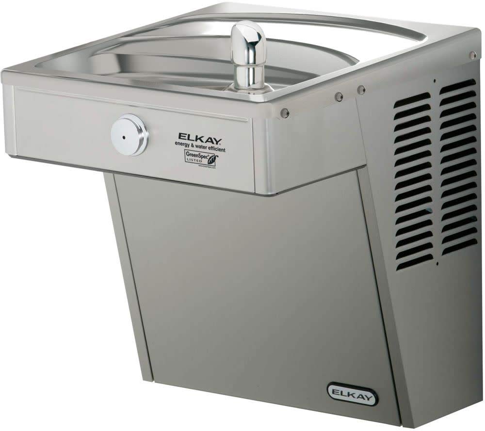Wall Mount High Efficiency ADA Cooler Filtered Refrigerated Stainless by Elkay – Stainless Steel, Single Cooler, Model LVRCGRN8