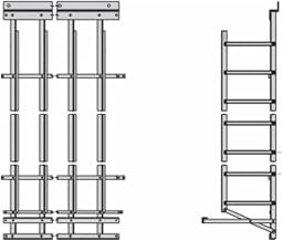 Eaton Electrical - Sb61714007tg - Eaton B-line Series Wall Mount 14.25 Inch Shelf Width Distribution Frame, 140in