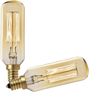 Feit Electric 17889-40T8C/VG/2 Tubular Style Antique Filament LED Light Bulb