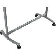 72" W x 48" H Mobile Double Sided Glass Whiteboard by Global Industrial – 63"W x 78.5"H, Glass, White, Model ZB-3