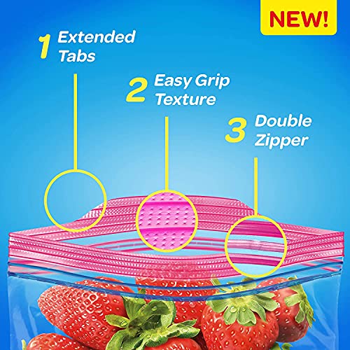 Ziploc Clear / 48 Count (Pack of 1) / 32.0 ounces Food Storage Bags