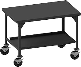 Durham HDWBM-3672-8PHSB-95 Mobile Workbench, Side Brakes, 72 x 36