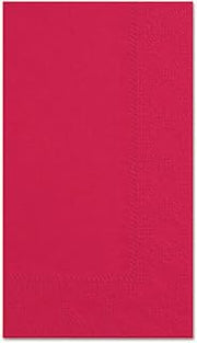 Hoffmaster Red Dinner Napkin, 15 x 17 inch - 1000 per case.