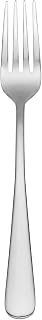 Oneida Silverware, Chapman Everyday Flatware 1-Piece Salad Fork, Service For 1, 18/0 Stainless Steel, Rust Resistance, Dishwasher Safe, 7.1"L x 0.9"W (Silver, 1 Piece)