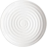 G.E.T. 7 1/2" White Milano Round Melamine Plate