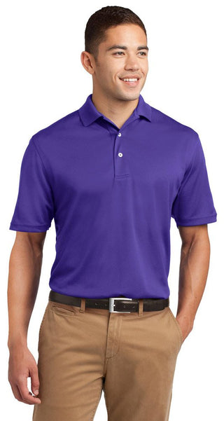Men's Dri Mesh Polo L Purple by SPORT-TEK – Polyester, Purple, Model 442434