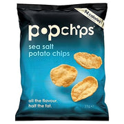Sea Salt Potato Crisps 23g - Pack of by popchips – Pack of 2