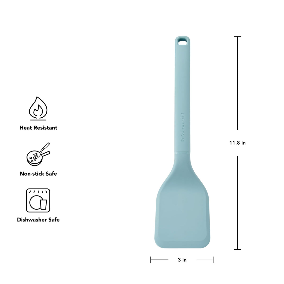 KitchenAid Mineral Water / 11.8-Inch / 1 Spatulas