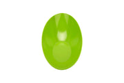 G.E.T. Angled Oval Cascading Serving Bowl for Salads by GET – 1 Quart, Plastic, Green, Model B-797-G/BK