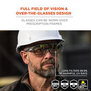 Ergodyne In/Outdoor Lens / One Size / In/Outdoor Lens Matte Black Frame Safety Glasses