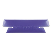 4312VIO Hanging File Folder Tabs by Pendaflex – 3 1/2 Inch, Plastic, White, Pack of 25, Model PFX4312VIO