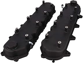 Top Street Performance Valve Cover, 2.17 in Tall, Baffled, Coil Mounts, Aluminum, Black Powder Coat, GM GenV LT-Series, Pair
