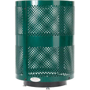 Global Industrial Green / Industrial / 36.0 gallons Outdoor Trash Cans
