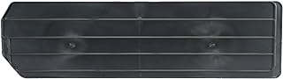 Akro-Mils 40280 Plastic Length Dividers for AkroBins Super-Size Heavy Duty Stackable Storage Bins Model 30280, Custom Storage Inserts for Tools, Parts & Supplies, 2-Pack, Black