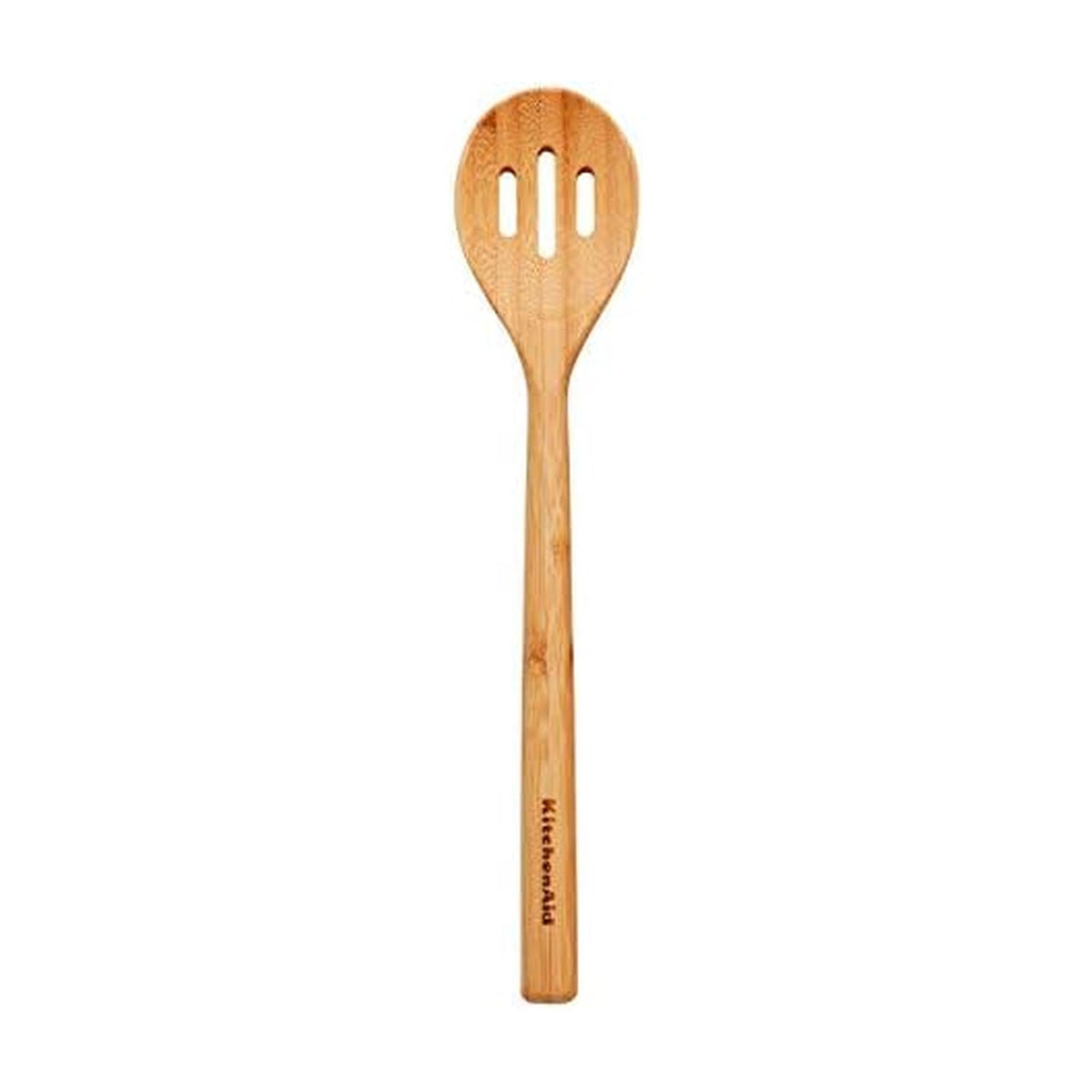 KitchenAid 12-Inch / Bamboo Slotted Spoon / Bamboo Cooking Spoons